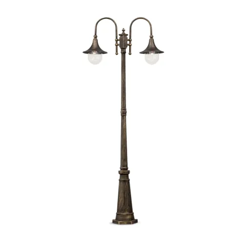 Stalp Ideal Lux Cima Pt2 Nero Antico E27, Auriu, 024097, Italia