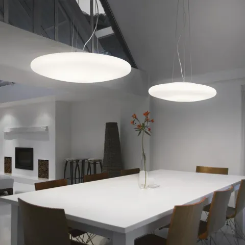Suspensie Ideal Lux Smarties Sp3 D50  E27, Crom, 032009, Italia