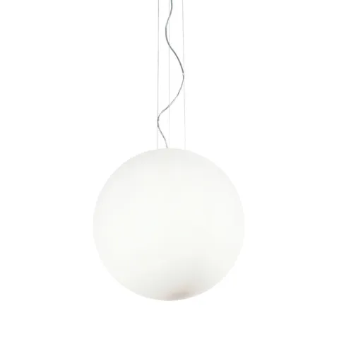 Pendul Ideal Lux Mapa Bianco Sp1 D50 E27, Alb, 032122, Italia