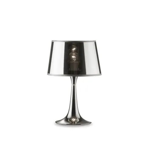 Veioza Ideal Lux London Tl1 Small Cromo E27, Crom, 032368, Italia