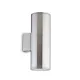 Aplica Exterior Ideal Lux Gun Ap2 Big Alluminio E27, Argintiu, 033020, Italia