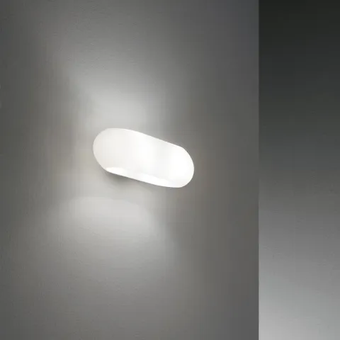 Aplica Ideal Lux Moris Ap2 Bianco G9, Argintiu, 034546, Italia