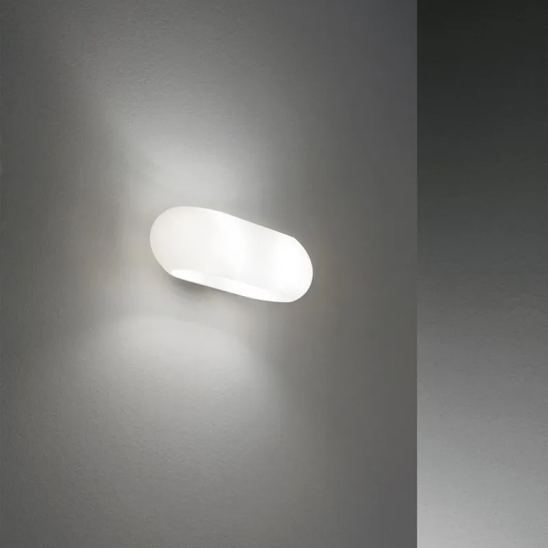 Aplica Ideal Lux Moris Ap2 Bianco G9, Argintiu, 034546, Italia