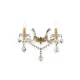 Aplica Ideal Lux Florian Ap2 Oro E14, Auriu, 035659, Italia