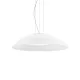 Suspensie Ideal Lux Lena Sp3 D64 Bianco E27, Crom, 035727, Italia