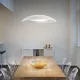 Suspensie Ideal Lux Lena Sp3 D74 Bianco E27, Crom, 052786, Italia
