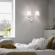 Aplica Ideal Lux Pegaso Ap2 Bianco E14, Argintiu, 059211, Italia