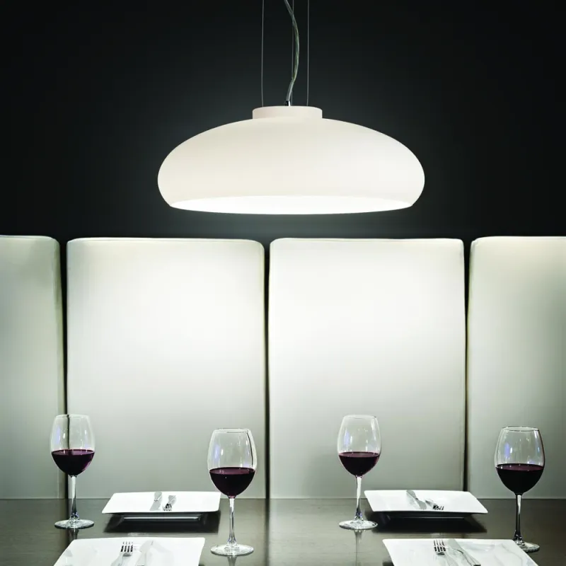 Pendul Ideal Lux Aria Sp1 E27, Crom, 059679, Italia