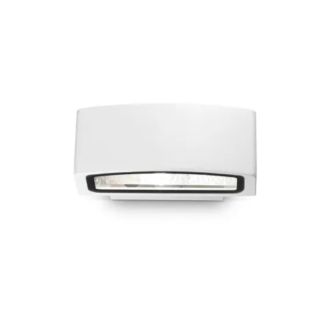 Aplica Exterior Ideal Lux Andromeda Ap1 Bianco E27, Alb, 066868, Italia