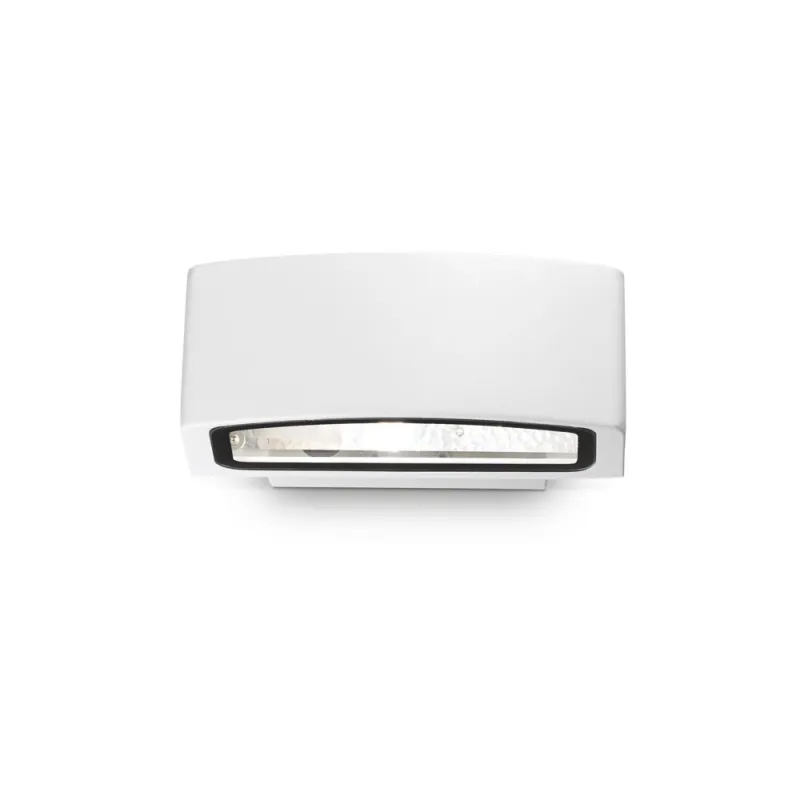 Aplica Exterior Ideal Lux Andromeda Ap1 Bianco E27, Alb, 066868, Italia