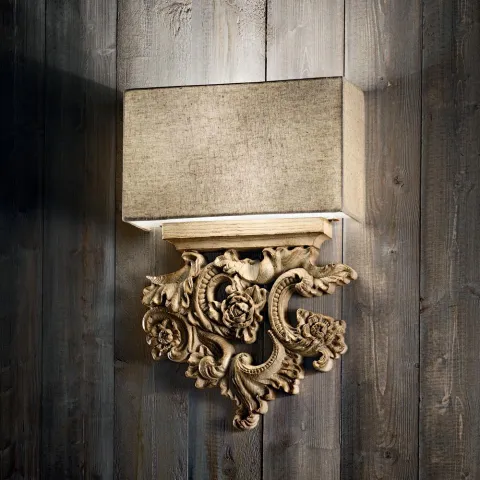 Aplica Ideal Lux Peter Ap2 E14, Bej, 075211, Italia