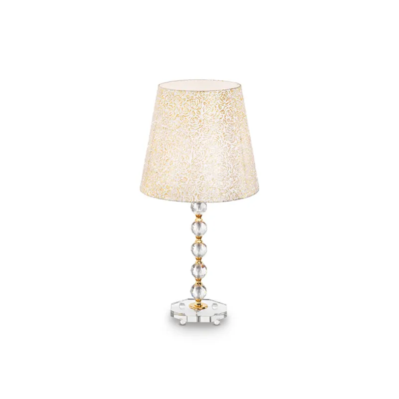 Veioza Ideal Lux Queen Tl1 Big E27, Auriu, 077758, Italia