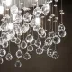 Lustra Plafon Ideal Lux Moonlight Pl15 Cromo G9, Argintiu, 077819, Italia