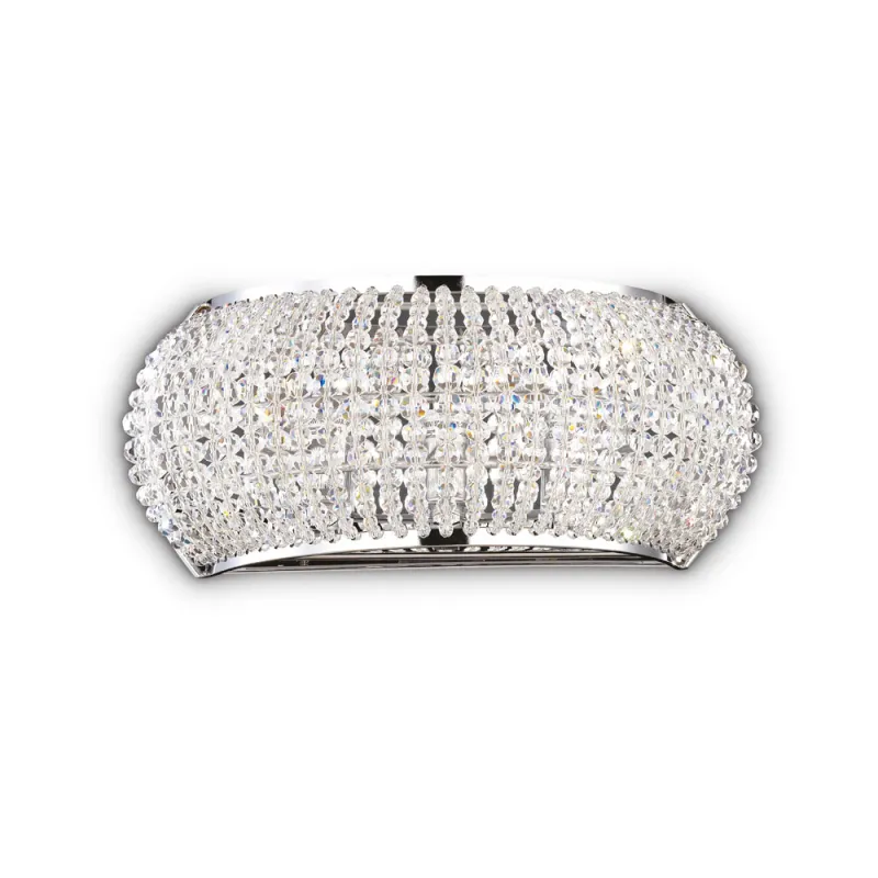 Aplica Ideal Lux Pasha' Ap3 Cromo G9, Crom, 082264, Italia