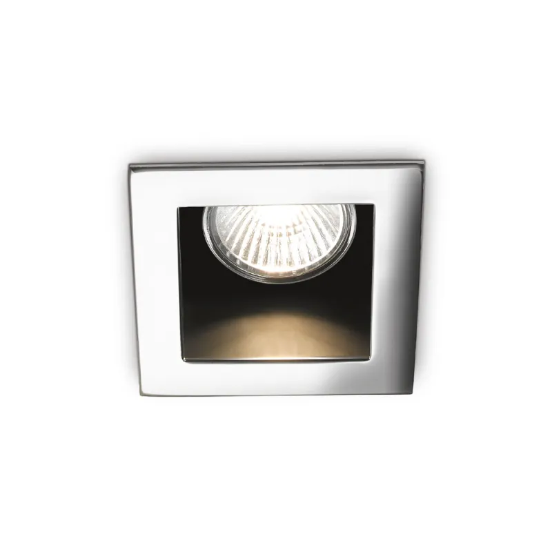 Downlight Incastrat Ideal Lux Funky Cromo Gu10, Crom, 083193, Italia