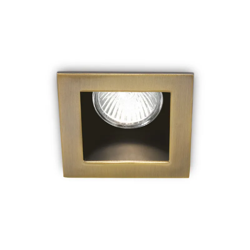 Downlight Incastrat Ideal Lux Funky Brunito Gu10, Auriu, 083247, Italia