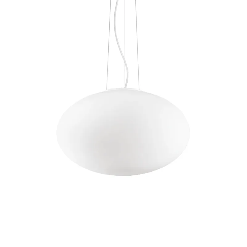 Pendul Ideal Lux Candy Sp1 D40 E27, Nichel, 086736, Italia
