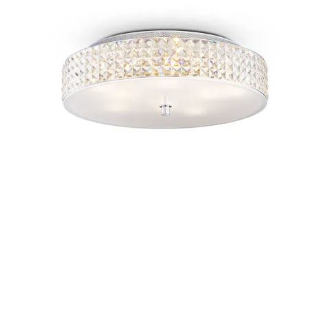 Lustra Plafon Ideal Lux Roma Pl9 G9, Crom, 087863, Italia