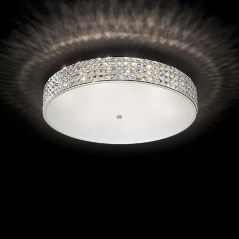 Lustra Plafon Ideal Lux Roma Pl12 G9, Crom, 087870, Italia