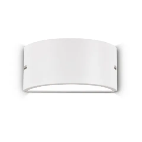 Aplica Exterior Ideal Lux Rex-2 Ap1 Bianco E27, Alb, 092416, Italia