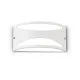 Aplica Exterior Ideal Lux Rex-3 Ap1 Bianco E27, Alb, 092430, Italia
