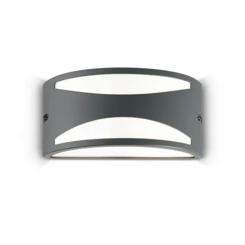 Aplica Exterior Ideal Lux Rex-3 Ap1 Antracite E27, Antracit, 092447, Italia