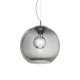 Pendul Ideal Lux Nemo Sp1 D40 Fume' E27, Crom, 094229, Italia