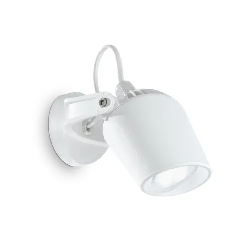 Aplica Exterior Ideal Lux Minitommy Ap Bianco 4000K Gu10, Alb, 096483, Italia