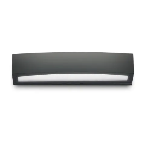Aplica Exterior Ideal Lux Andromeda Ap2 Nero E27, Negru, 100371, Italia