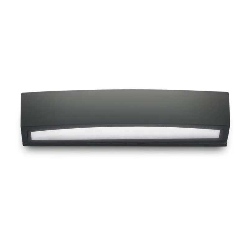 Aplica Exterior Ideal Lux Andromeda Ap2 Nero E27, Negru, 100371, Italia
