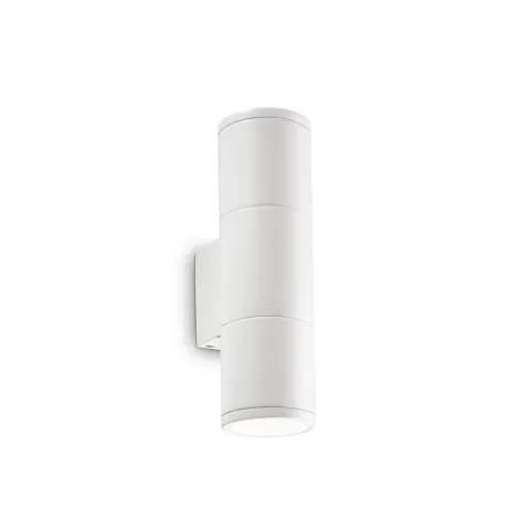 Aplica Exterior Ideal Lux Gun Ap2 Small Bianco Gu10, Alb, 100388, Italia