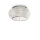 Lustra Plafon Ideal Lux Pasha' Pl6 Cromo E14, Crom, 100784, Italia