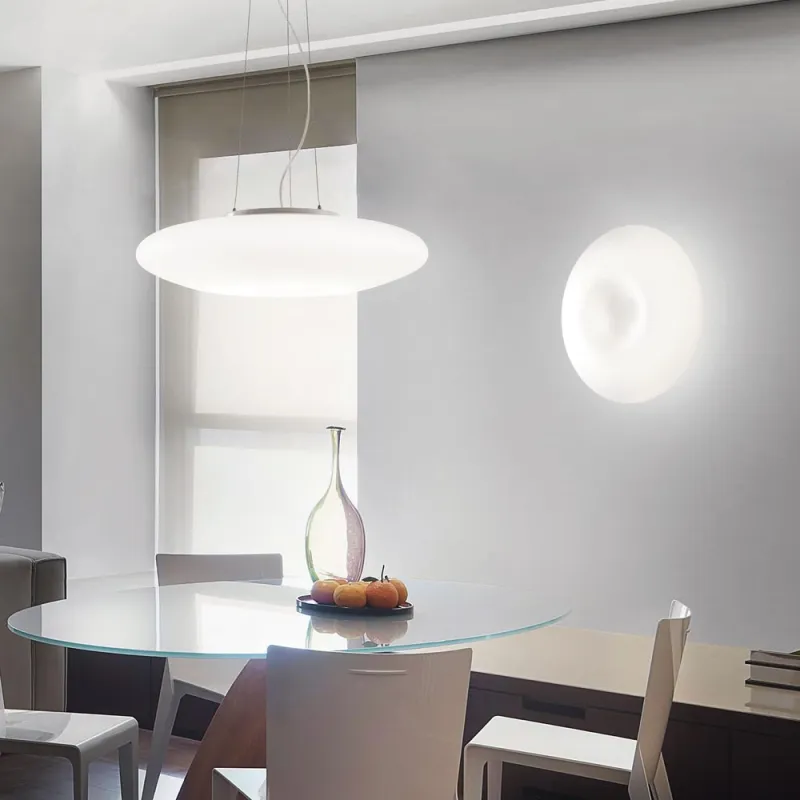 Suspensie Ideal Lux Glory Sp3 D40 E27, Nichel, 101125, Italia