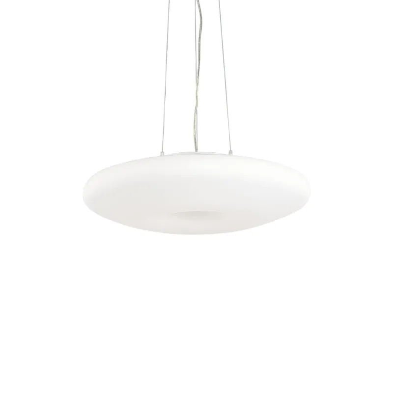 Suspensie Ideal Lux Glory Sp3 D40 E27, Nichel, 101125, Italia