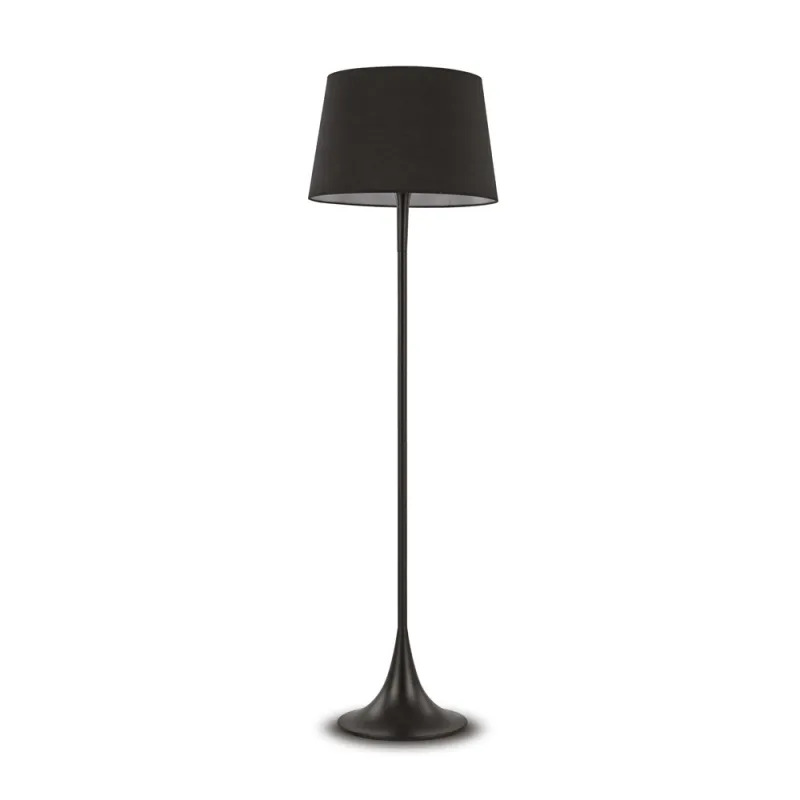 Lampadar Ideal Lux London Pt1 Nero E27, Negru, 110240, Italia
