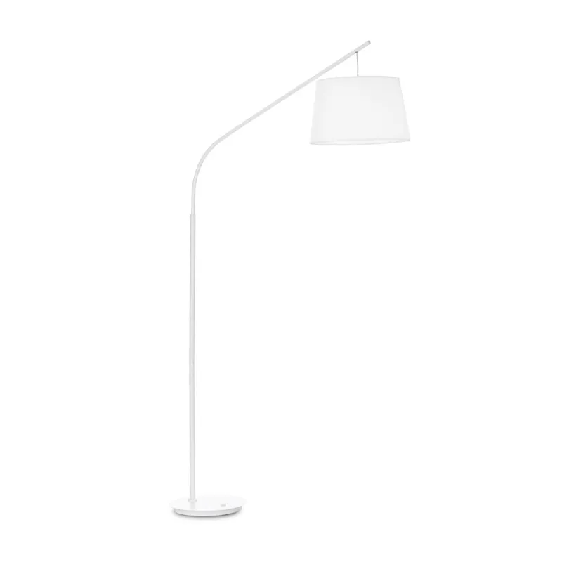 Lampadar Ideal Lux Daddy Pt1 Bianco E27, Alb, 110356, Italia