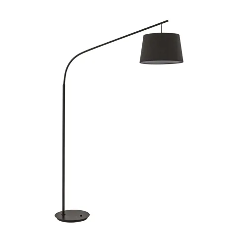 Lampadar Ideal Lux Daddy Pt1 Nero E27, Negru, 110363, Italia