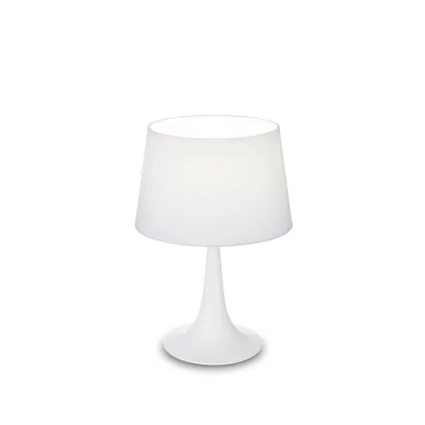 Veioza Ideal Lux London Tl1 Small Bianco E27, Alb, 110530, Italia