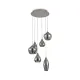 Suspensie Ideal Lux Soft Sp6 Fume' E14, Crom, 111841, Italia