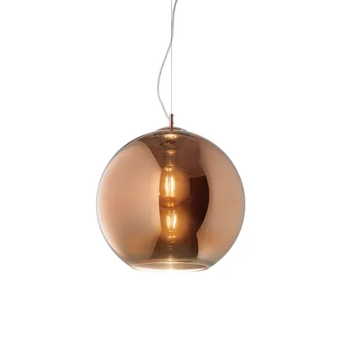Pendul Ideal Lux Nemo Sp1 D30 Rame E27, Cupru, 111902, Italia