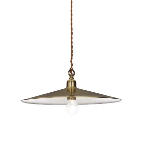 Pendul Ideal Lux Cantina Sp1 Brunito E27, Auriu, 112701, Italia