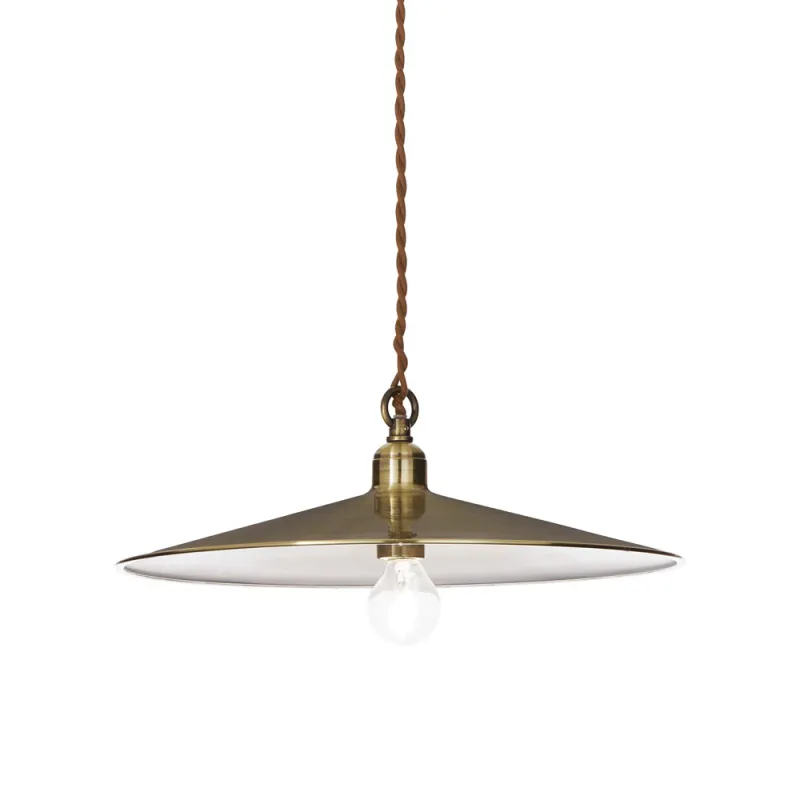 Pendul Ideal Lux Cantina Sp1 Brunito E27, Auriu, 112701, Italia