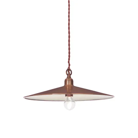 Pendul Ideal Lux Cantina Sp1 Rame E27, Cupru, 112732, Italia