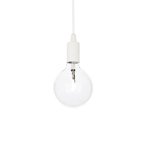 Pendul Ideal Lux Edison Sp1 Bianco E27, Alb, 113302, Italia