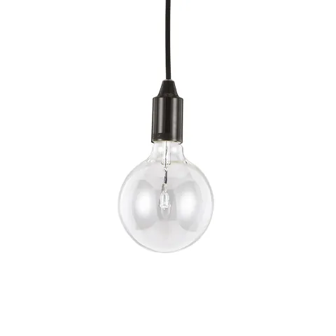 Pendul Ideal Lux Edison Sp1 Nero E27, Negru, 113319, Italia
