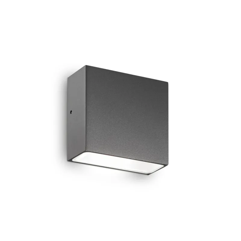 Aplica Exterior Ideal Lux Tetris-1 Ap1 Antracite G9, Antracit, 113753, Italia