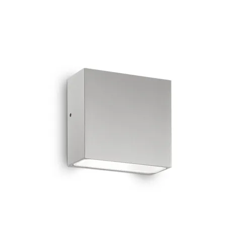 Aplica Exterior Ideal Lux Tetris-1 Ap1 Grigio G9, Gri, 113760, Italia