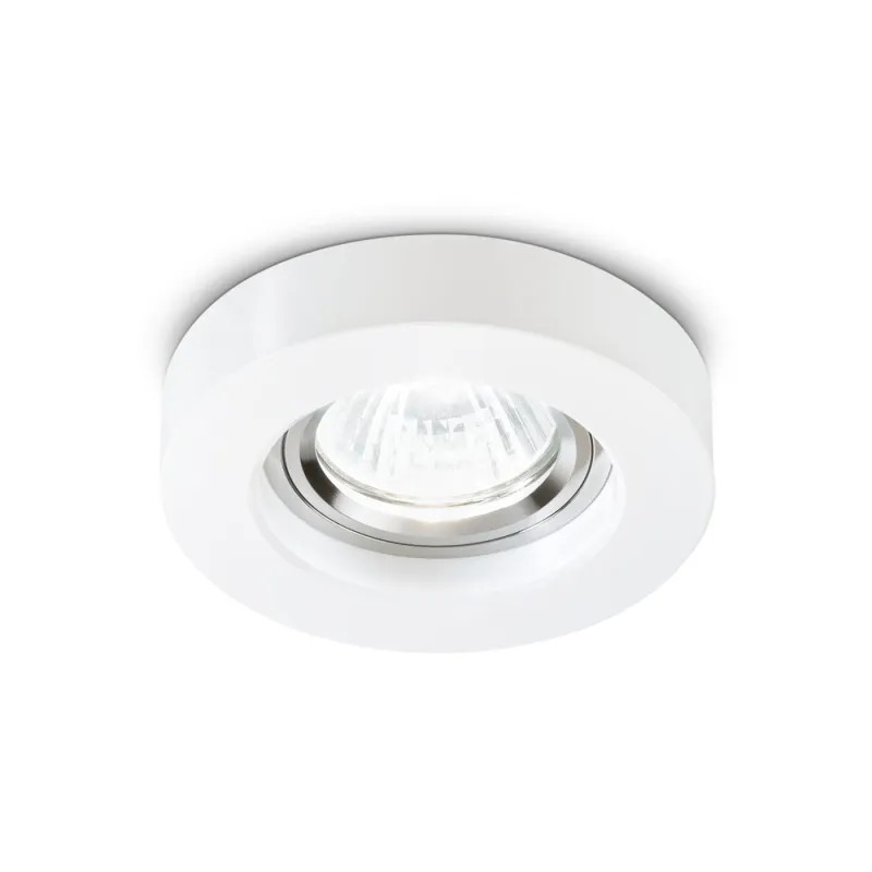 Downlight Standard Ideal Lux Blues Round Bianco Gu10, Crom, 113999, Italia