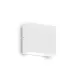 Aplica Exterior Ideal Lux Tetris-1 Ap1 Bianco G9, Alb, 114293, Italia