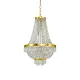 Candelabru Ideal Lux Caesar Sp9 Oro G9, Auriu, 114736, Italia